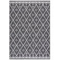 thumbnail image 1 of SAFAVIEH Courtyard Wasif Geometric Indoor/Outdoor Area Rug, Black/Ivory, 8' x 10', 1 of 14