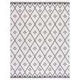 thumbnail image 1 of SAFAVIEH Courtyard Wasif Geometric Indoor/Outdoor Area Rug, Ivory/Black, 9' x 12', 1 of 10