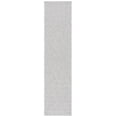 thumbnail image 1 of SAFAVIEH Courtyard Wayra Solid Indoor/Outdoor Runner Rug, Ivory/Grey, 2'2" x 9', 1 of 6