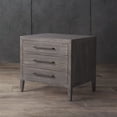 thumbnail image 1 of SAFAVIEH Couture Ariella Modern Nightstand with 3 Drawers, Light Grey, 1 of 15
