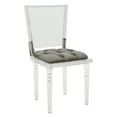 thumbnail image 1 of SAFAVIEH Couture Ella Contemporary Acrylic Dining Chair with Cushion, 1 of 11