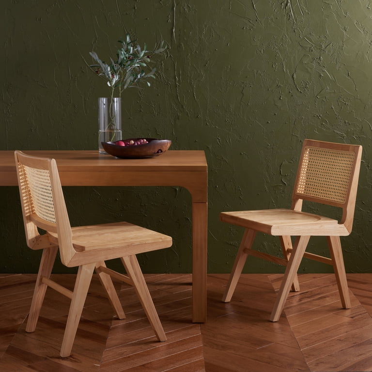 SAFAVIEH Couture Hattie Modern French Cane Solid Dining Chair