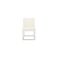 thumbnail image 1 of SAFAVIEH Couture Jenette Modern Boucle Solid Dining Chair, Ivory/Silver, 1 of 12