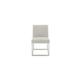 thumbnail image 1 of SAFAVIEH Couture Jenette Modern Linen Solid Dining Chair, Grey/Silver, 1 of 9