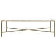 thumbnail image 1 of SAFAVIEH Couture Jessa Glam Metal Coffee Table, Brass, 1 of 8