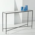 thumbnail image 1 of SAFAVIEH Couture Jessa Glam Metal Console Table, Black/White, 1 of 11