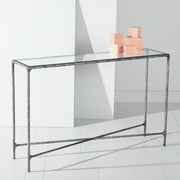 SAFAVIEH Couture Jessa Glam Metal Console Table, Silver