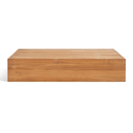 SAFAVIEH Couture Kauai Modern Wood Coffee Table, Natural