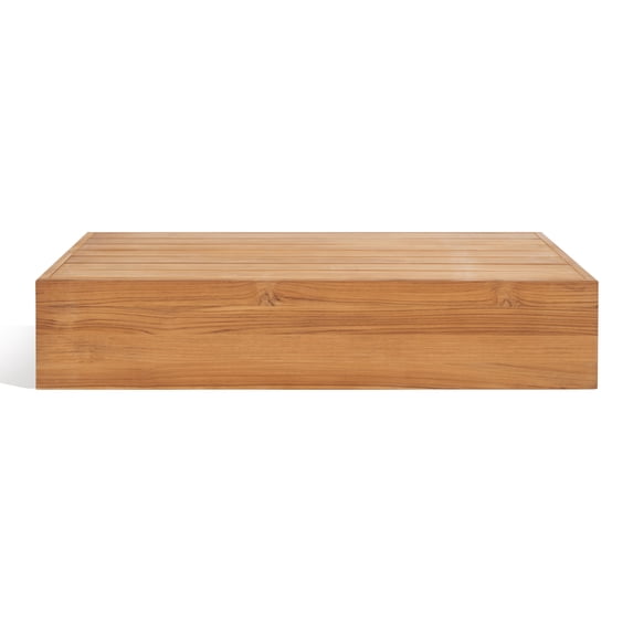 SAFAVIEH Couture Kauai Modern Wood Coffee Table, Natural