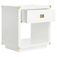 thumbnail image 1 of SAFAVIEH Couture Lella Modern Lacquer Side Table with Drawer, 1 of 10