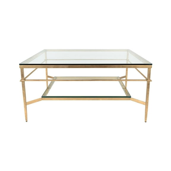 SAFAVIEH Couture Mieka Glam Metal Coffee Table, Gold