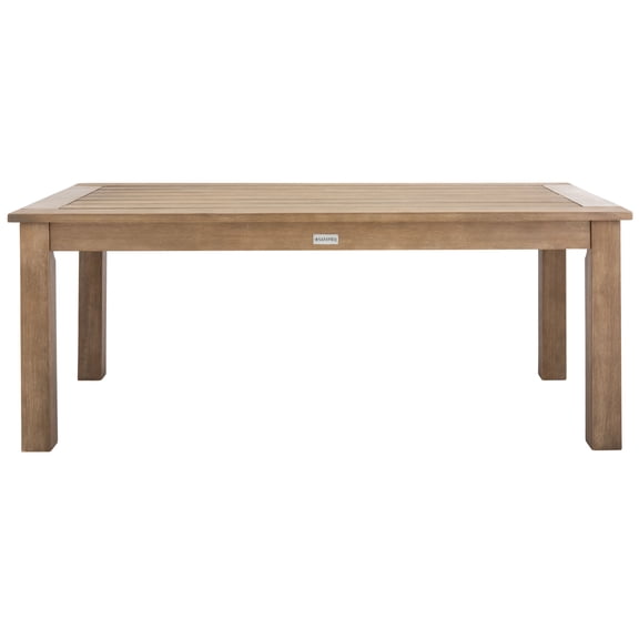SAFAVIEH Couture Santa Cruz Modern Wood Coffee Table, Natural