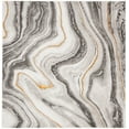 thumbnail image 1 of SAFAVIEH Craft Angjelko Abstract Area Rug, Grey/Gold, 12' x 12' Square, 1 of 7