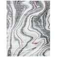 thumbnail image 1 of SAFAVIEH Craft Angjelko Abstract Area Rug, Grey/Wine, 8' x 10', 1 of 8