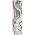 thumbnail image 1 of SAFAVIEH Craft Angjelko Abstract Runner Rug, Grey/Silver, 2'3" x 16', 1 of 6
