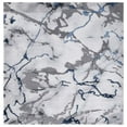thumbnail image 1 of SAFAVIEH Craft Biamca Abstract Area Rug, Grey/Blue, 6'7" x 6'7" Square, 1 of 7