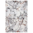 thumbnail image 1 of SAFAVIEH Craft Biamca Abstract Area Rug, Grey/Orange, 6'7" x 6'7" Square, 1 of 8