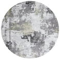thumbnail image 1 of SAFAVIEH Craft Constantine Abstract Area Rug, Grey/Green, 5'3" x 5'3" Round, 1 of 8