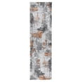 thumbnail image 1 of SAFAVIEH Craft Constantine Abstract Runner Rug, Grey/Orange, 2'3" x 6', 1 of 8
