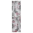 thumbnail image 1 of SAFAVIEH Craft Constantine Abstract Runner Rug, Grey/Pink, 2'3" x 8', 1 of 8