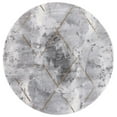 thumbnail image 1 of SAFAVIEH Craft Diego Abstract Area Rug, Grey/Gold, 6'7" x 6'7" Round, 1 of 8