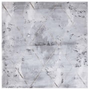 SAFAVIEH Craft Diego Abstract Area Rug, Grey/Gold, 67" x 67" Square