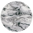 thumbnail image 1 of SAFAVIEH Craft Elouise Abstract Area Rug, 6'7" x 6'7" Round, Grey/Green, 1 of 8