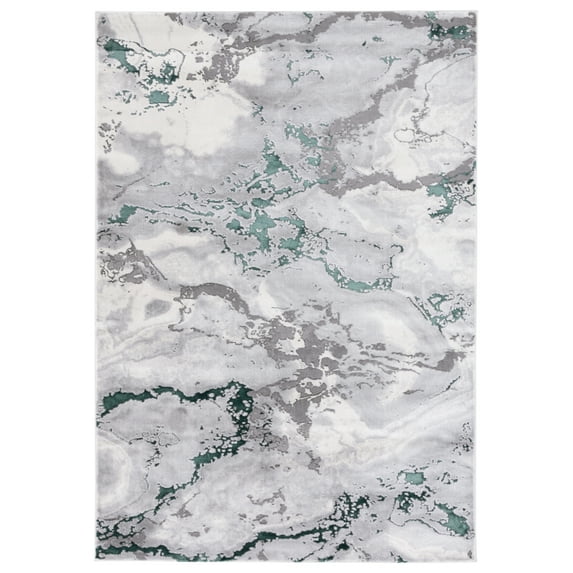 SAFAVIEH Craft Elouise Abstract Area Rug, 8' x 10', Grey/Green