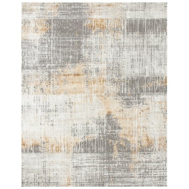 SAFAVIEH Craft Emmet Faded Abstract Area Rug, Grey/Beige, 12' x 15'