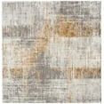 thumbnail image 1 of SAFAVIEH Craft Emmet Abstract Area Rug, Grey/Beige, 5'3" x 5'3" Square, 1 of 11