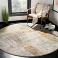 thumbnail image 1 of SAFAVIEH Craft Emmet Faded Abstract Area Rug, Grey/Beige, 6'7" x 6'7" Round, 1 of 8