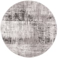 thumbnail image 1 of SAFAVIEH Craft Emmet Faded Abstract Area Rug, Grey/Dark Grey, 4' x 4' Round, 1 of 6