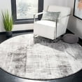 thumbnail image 1 of SAFAVIEH Craft Emmet Faded Abstract Area Rug, Grey/Dark Grey, 6'7" x 6'7" Round, 1 of 8