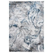SAFAVIEH Craft Kaelee Abstract Area Rug, 5'3" x 7'6", Grey/Blue