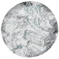 thumbnail image 1 of SAFAVIEH Craft Kaelee Abstract Area Rug, 6'7" x 6'7" Round, Grey/Green, 1 of 8
