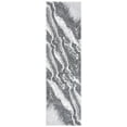 thumbnail image 1 of SAFAVIEH Craft Laidley Abstract Area Rug, 2'3" x 8' Runner, Light Grey/Grey, 1 of 8