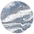 thumbnail image 1 of SAFAVIEH Craft Laidley Abstract Area Rug, 6'7" x 6'7" Round, Blue/Grey, 1 of 11
