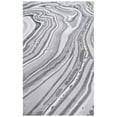thumbnail image 1 of SAFAVIEH Craft Millse Abstract Swirls Runner Rug, Light Grey/Grey, 2'3" x 8', 1 of 10