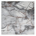 thumbnail image 1 of SAFAVIEH Craft Paul Abstract Area Rug, Grey/Orange, 4' x 4' Square, 1 of 11