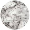 thumbnail image 1 of SAFAVIEH Craft Paul Abstract Area Rug, Grey/Silver, 5'3" x 5'3" Round, 1 of 9