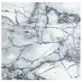 thumbnail image 1 of SAFAVIEH Craft Paul Abstract Area Rug, Ivory Grey/Blue, 5'3" x 5'3" Square, 1 of 12