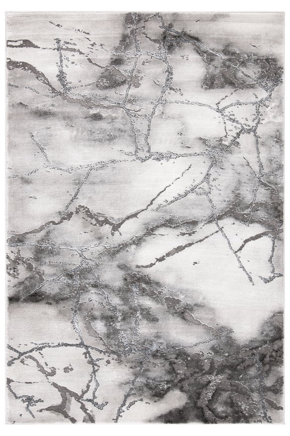 Craft Paul Abstract Area Rug, Grey/Silver, 2' x 3'