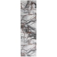 thumbnail image 1 of SAFAVIEH Craft Paul Abstract Runner Rug, Grey/Orange, 2'3" x 18', 1 of 11