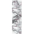 thumbnail image 1 of SAFAVIEH Craft Paul Abstract Runner Rug, Grey/Wine, 2'3" x 18', 1 of 10