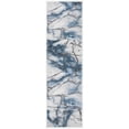 thumbnail image 1 of SAFAVIEH Craft Paul Abstract Runner Rug, Grey/Blue, 2'3" x 6', 1 of 11