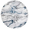 thumbnail image 1 of SAFAVIEH Craft Shevon Abstract Area Rug, 6'7" x 6'7" Round, Grey/Blue, 1 of 8