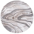 thumbnail image 1 of SAFAVIEH Craft Sylvester Abstract Area Rug, Grey/Beige, 6'7" x 6'7" Round, 1 of 8