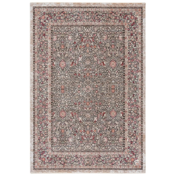 SAFAVIEH Crimson Codie Distressed Area Rug, Beige/Brown, 5' x 7'