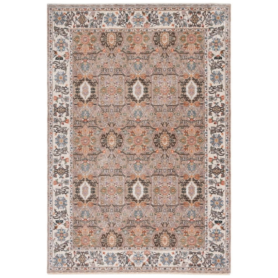 SAFAVIEH Crimson Nicole Distressed Area Rug, Beige/Ivory, 5' x 7'