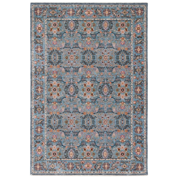 SAFAVIEH Crimson Nicole Distressed Area Rug, Blue/Black, 2'2" x 4'